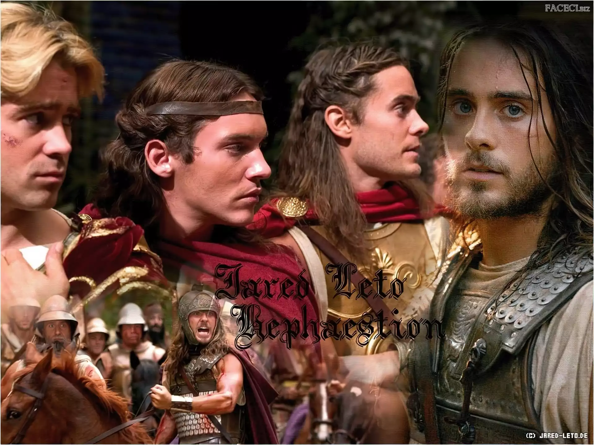 długie włosy, Jared Leto, niebieskie oczy